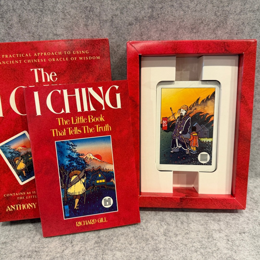The I Ching Pack, Book and Cards set, Ancient Chinese Oracle of Wisdom, New